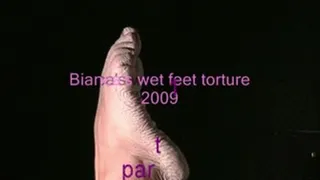 Bianca's wet feet 2009 part 1-1