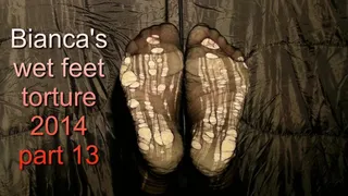 Bianca's wet feet 2014 part 13