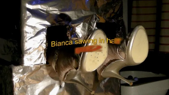 Bianca sawing in half part 2