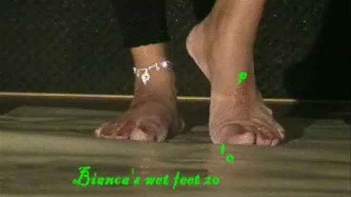 Bianca's wet feet 2010 part 1