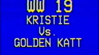 Kristie Etzold vs. Golden Katt - Competitive Wrestling