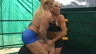 2 Female Body Builders vs. Ali