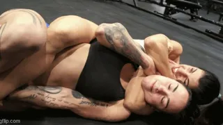 GR 500 Bianca vs Milana - Female Competitive Wrestling