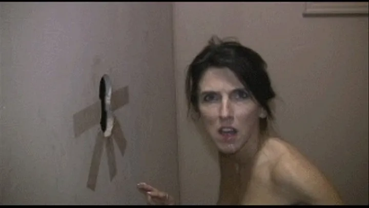 Hot Wife Laney Blows Anonymous Guys Dick At The Glory Hole!