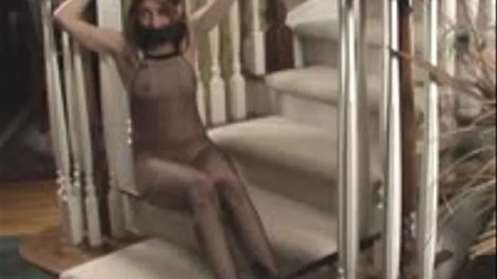 Diavolina Doll Got Tied Up And Gagged At The Stairs!