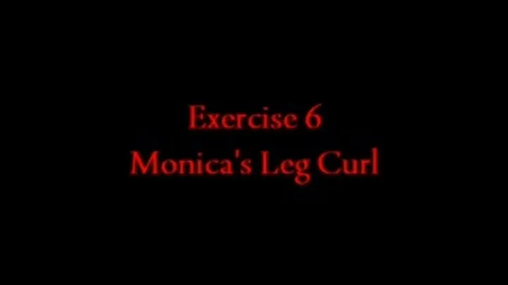 Monica & Larissa Working Out: Monicas Legs 2