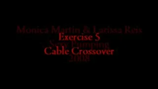 Monica & Larissa Working Out: Chest Workout