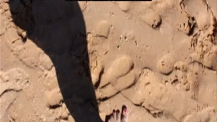 Sunny Feet at the beach