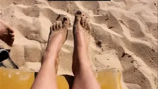 Barefoot at the Beach 1