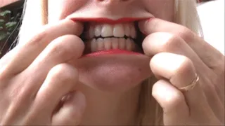 Blonde Mouth and Screw Biting