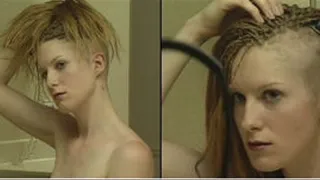 Princess Kat's Naked Parital Headbuzzing Haircutting