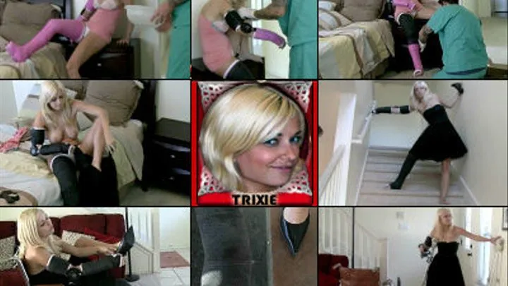Trixie's LLC, LAC Accident and Video Blog (Wheelchair, crutch, hopping) Pt. 2