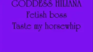The Fetish boss(taste my horsewhip)