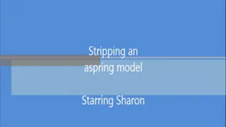 Stripping an aspiring model - part two