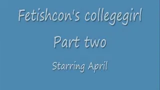 Fetishcon's college girl part two