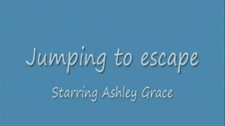 Jumping to escape