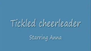 Tickled cheerleader