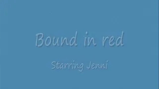 Bound in red