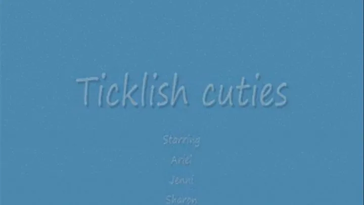 Ticklish cuties