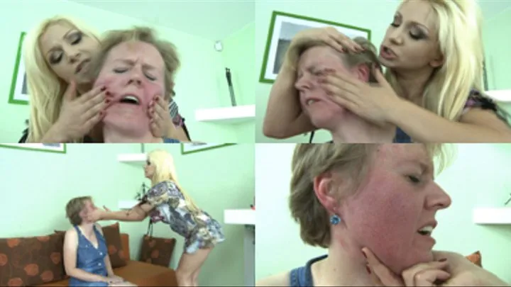 FACE SLAPPING PART 3 - LEA LEXIS & UGLY SIMONE-By EMILIO HUNTER