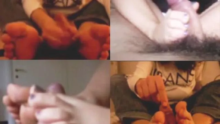 HANDJOB FOOTJOB compilation