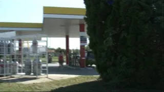 public blow at gas station