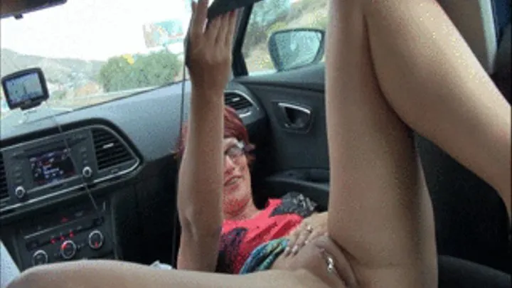 Sex in the car while driving