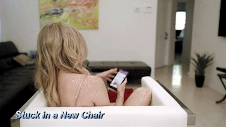 Cory Chase in Stuck In a New Chair