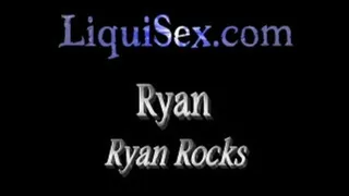 RYAN WITH A GLASS DILDO