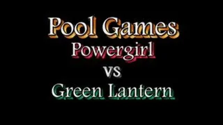 POWER GIRL V GREEN LANTERN