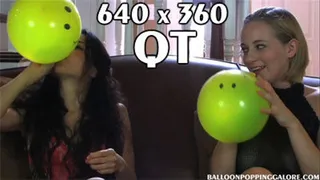 The Taming of the Balloons Pt one Blowing them up QT