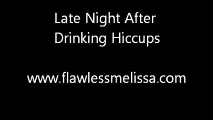 Hiccups After Drinking & Partying