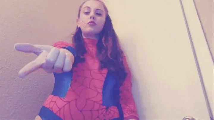 Spider Girl Makes You Eat Her Ass