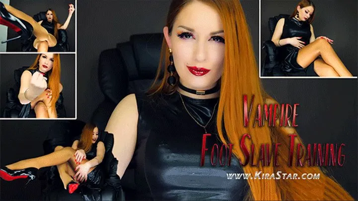 Vampire Foot Slave Training