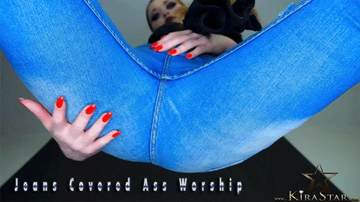 Jeans Covered Ass Worship