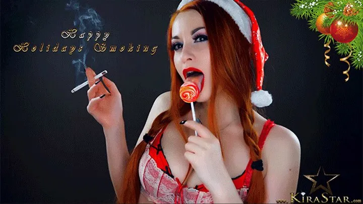 Happy Holidays Smoking