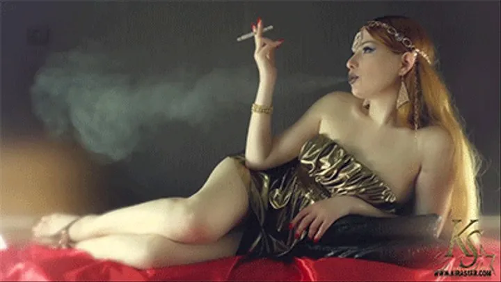 Cleopatra Smoking