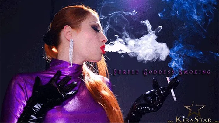 Purple Goddess Smoking