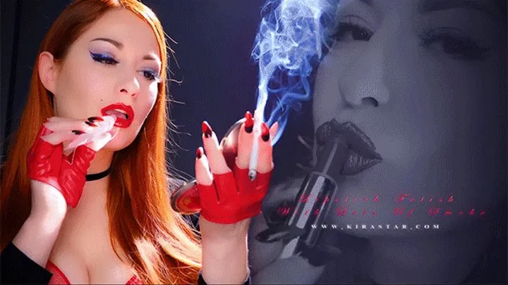 Lipstick Fetish With Lots Of Smoke