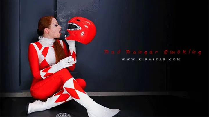 Red Ranger Smoking