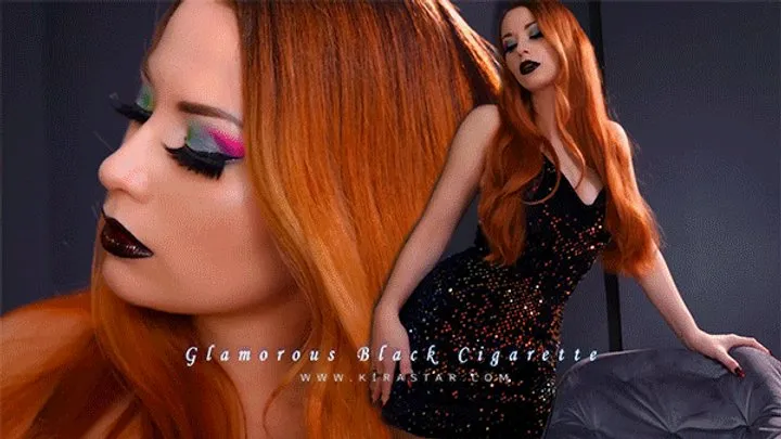 Glamorous Black Cigarette