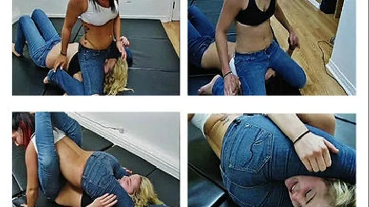 Jeans Domination: Shanya vs Brooke