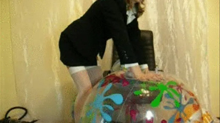 Secretary Alina deflates Beachballs