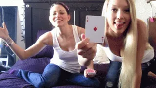 Card Play with Leah and Rene