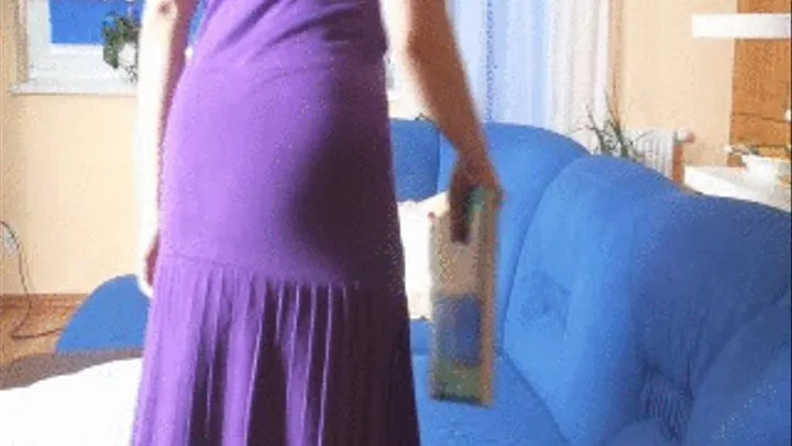 PURPLE DRESS PANTY FLASH 1440 x WMV