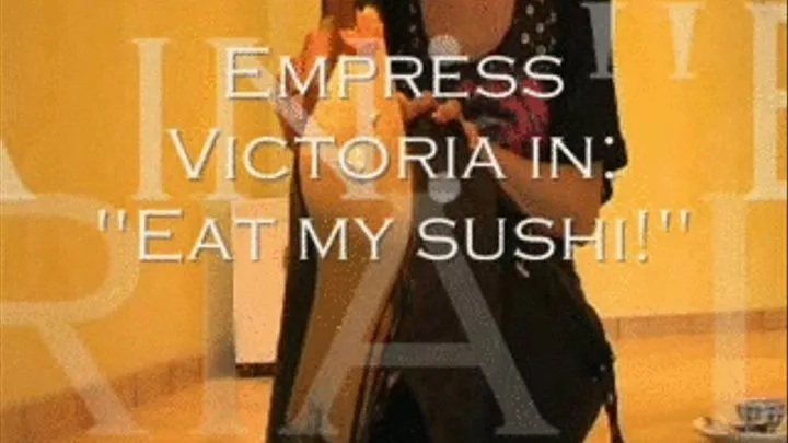 Eat my sushi! (Quicktime)