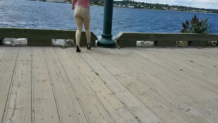 High Heels Walk in Public 03