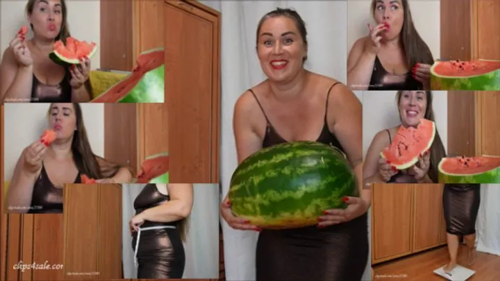 Watermelon Season 2024 - Maxing It Up Again, Part 1 - Making The Dress Tight