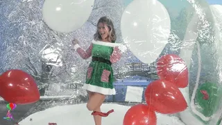 Madi B Christmas Snow Globe