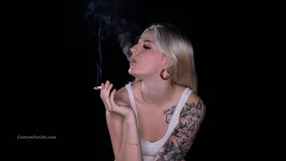 Harley Smokes a Marlboro Red 100